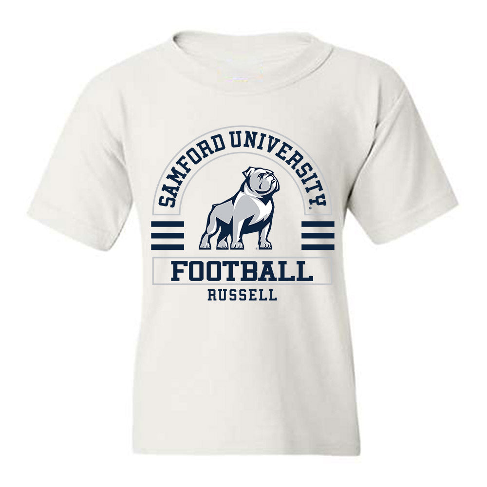 Samford - NCAA Football : Jordan Russell - Classic Fashion Shersey Youth T-Shirt-0