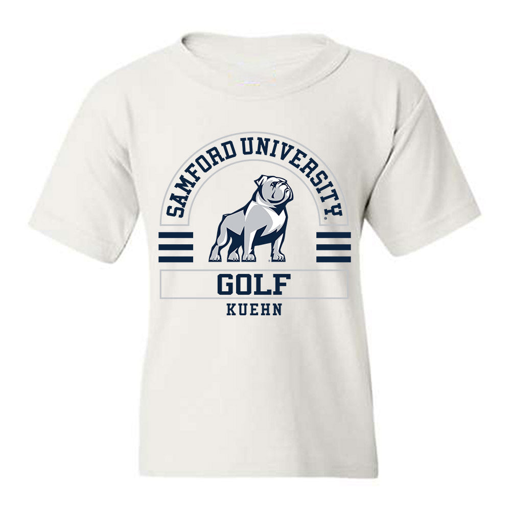 Samford - NCAA Men's Golf : Taylor Kuehn - Classic Fashion Shersey Youth T-Shirt-0