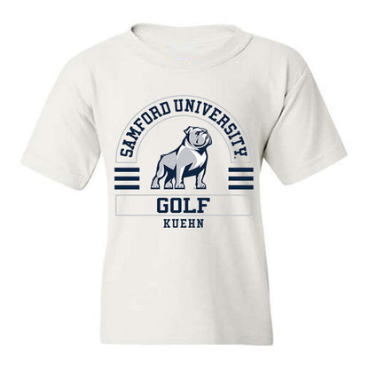 Samford - NCAA Men's Golf : Taylor Kuehn - Classic Fashion Shersey Youth T-Shirt-0