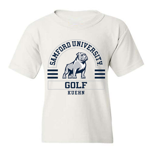 Samford - NCAA Men's Golf : Taylor Kuehn - Classic Fashion Shersey Youth T-Shirt-0