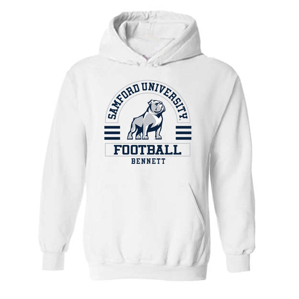 Samford - NCAA Football : Jonathan Bennett - Classic Fashion Shersey Hooded Sweatshirt