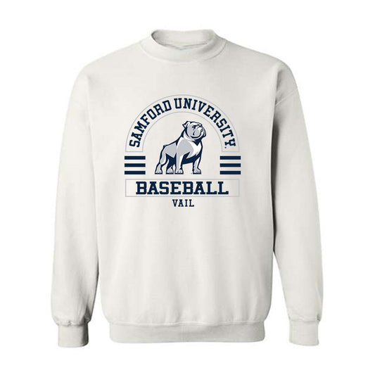 Samford - NCAA Baseball : Bodie Vail - Classic Fashion Shersey Crewneck Sweatshirt-0