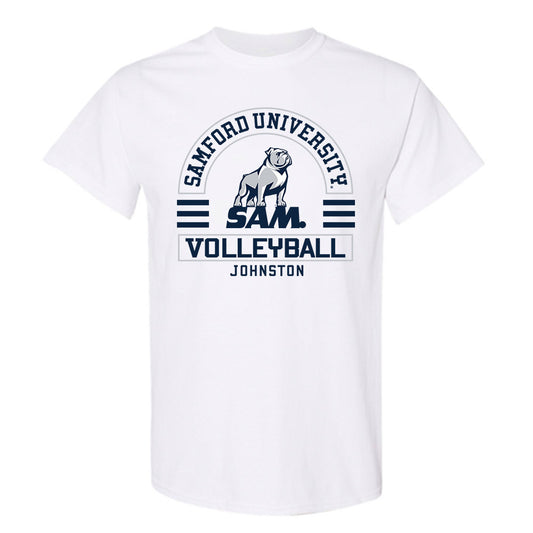 Samford - NCAA Women's Volleyball : Amelia Johnston - Classic Fashion T-Shirt