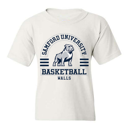 Samford - NCAA Men's Basketball : Lukas Walls - Classic Fashion Shersey Youth T-Shirt-0