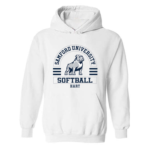Samford - NCAA Softball : Katie Hart - Classic Fashion Shersey Hooded Sweatshirt-0