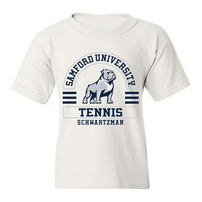 Samford - NCAA Men's Tennis : Martin Schwartzman - Classic Fashion Shersey Youth T-Shirt-0