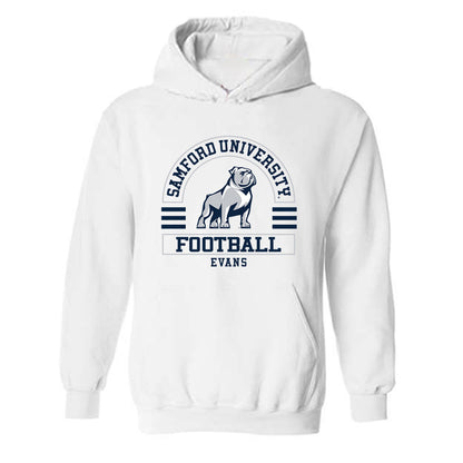 Samford - NCAA Football : Cj Evans - Classic Fashion Shersey Hooded Sweatshirt-0