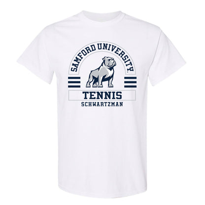 Samford - NCAA Men's Tennis : Martin Schwartzman - Classic Fashion Shersey T-Shirt-0