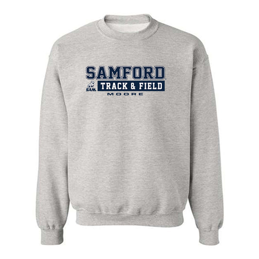 Samford - NCAA Men's Track & Field : Jaggerd Moore - Classic Fashion Shersey Crewneck Sweatshirt