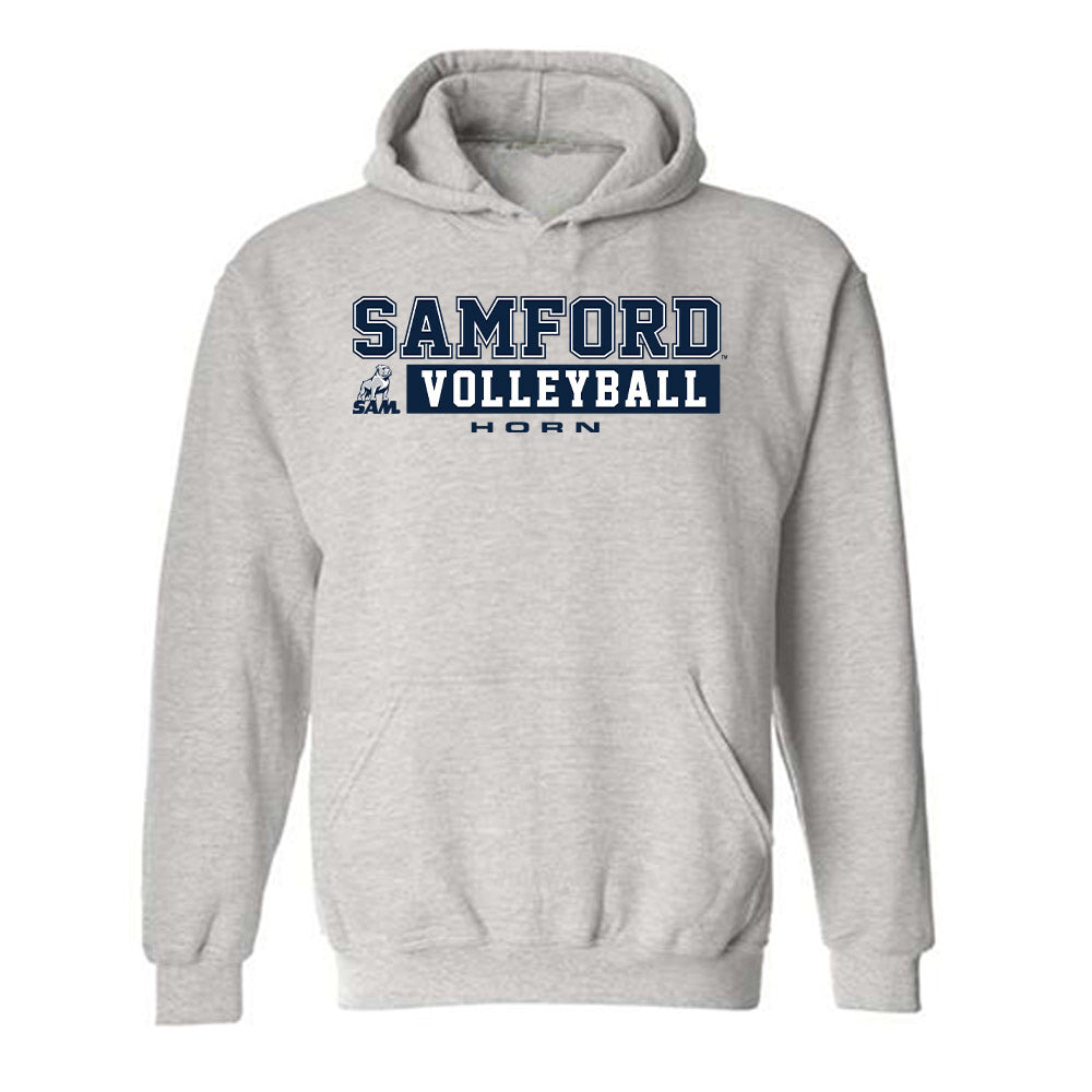 Samford - NCAA Women's Volleyball : Samantha Horn - Hooded Sweatshirt