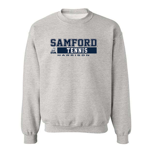 Samford - NCAA Men's Tennis : Seb Harrison - Classic Fashion Shersey Crewneck Sweatshirt-0