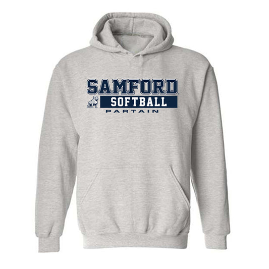 Samford - NCAA Softball : Jordyn Partain - Classic Fashion Shersey Hooded Sweatshirt-0