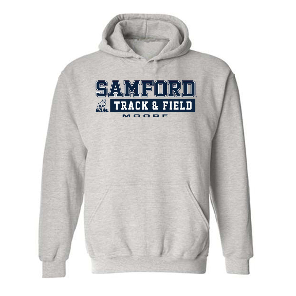 Samford - NCAA Men's Track & Field : Jaggerd Moore - Classic Fashion Shersey Hooded Sweatshirt