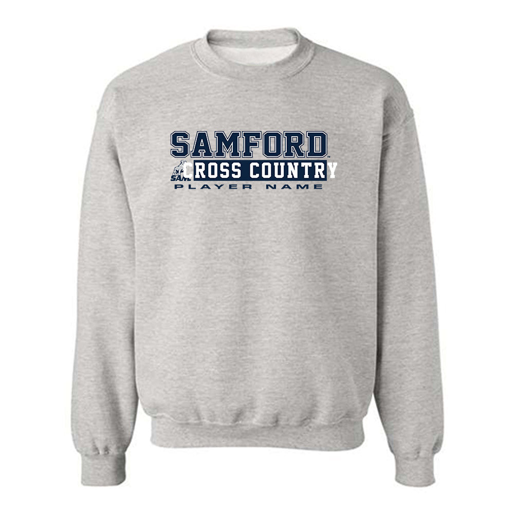 Samford - NCAA Men's Cross Country : David Brown - Classic Fashion Shersey Crewneck Sweatshirt