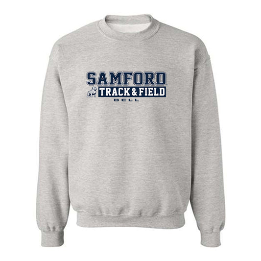 Samford - NCAA Men's Track & Field : Reese Bell - Classic Fashion Shersey Crewneck Sweatshirt-0