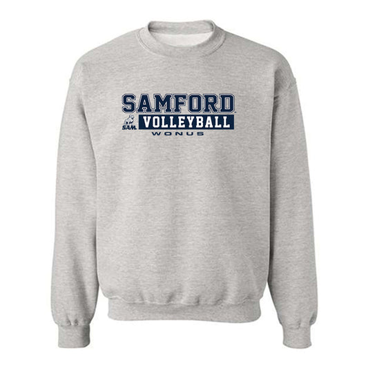 Samford - NCAA Women's Volleyball : Kate Wonus - Crewneck Sweatshirt