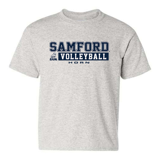 Samford - NCAA Women's Volleyball : Samantha Horn - Youth T-Shirt