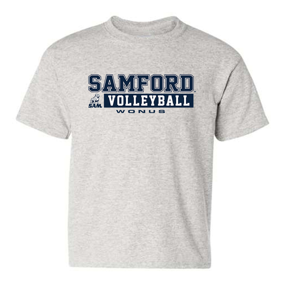 Samford - NCAA Women's Volleyball : Kate Wonus - Youth T-Shirt