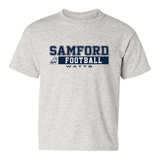 Samford - NCAA Football : Noah Watts - Classic Fashion Shersey Youth T-Shirt-0
