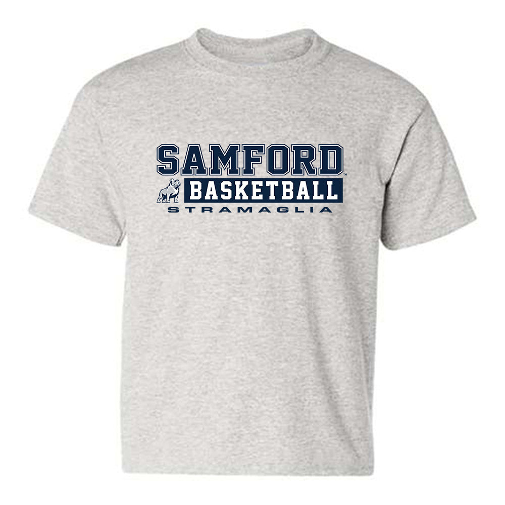 Samford - NCAA Men's Basketball : Paul Stramaglia - Classic Fashion Shersey Youth T-Shirt-0