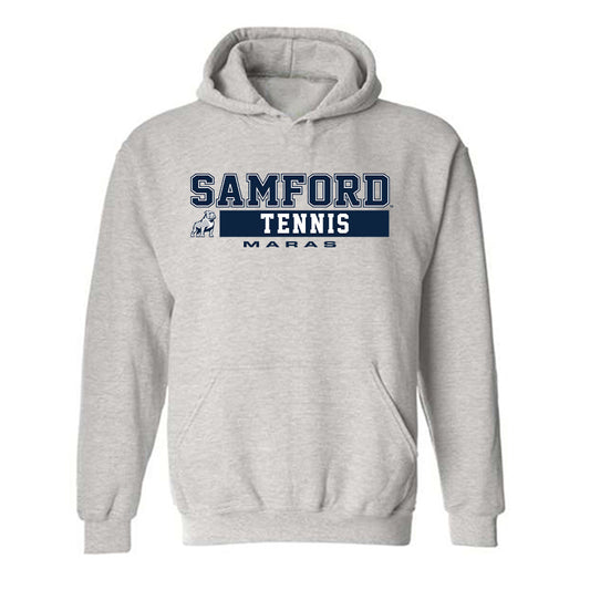 Samford - NCAA Women's Tennis : Sam Maras - Classic Fashion Shersey Hooded Sweatshirt-0