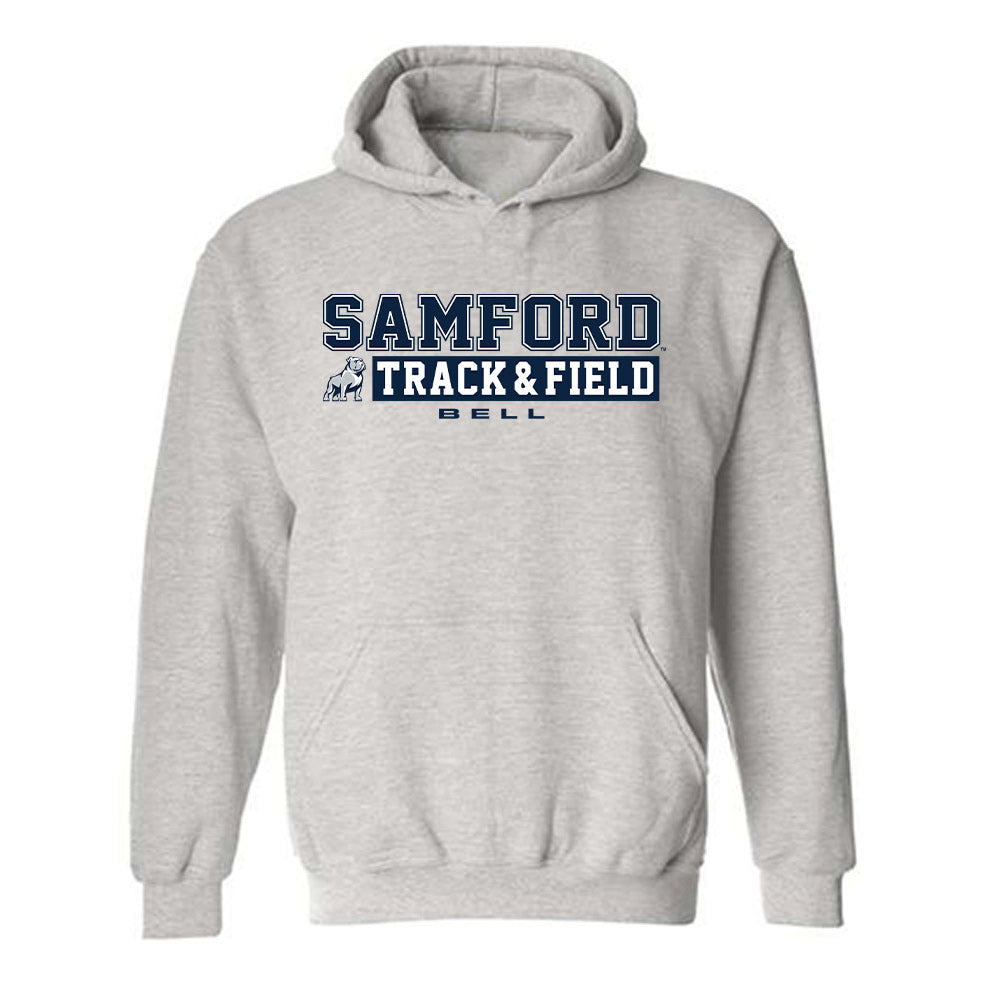 Samford - NCAA Men's Track & Field : Reese Bell - Classic Fashion Shersey Hooded Sweatshirt-0