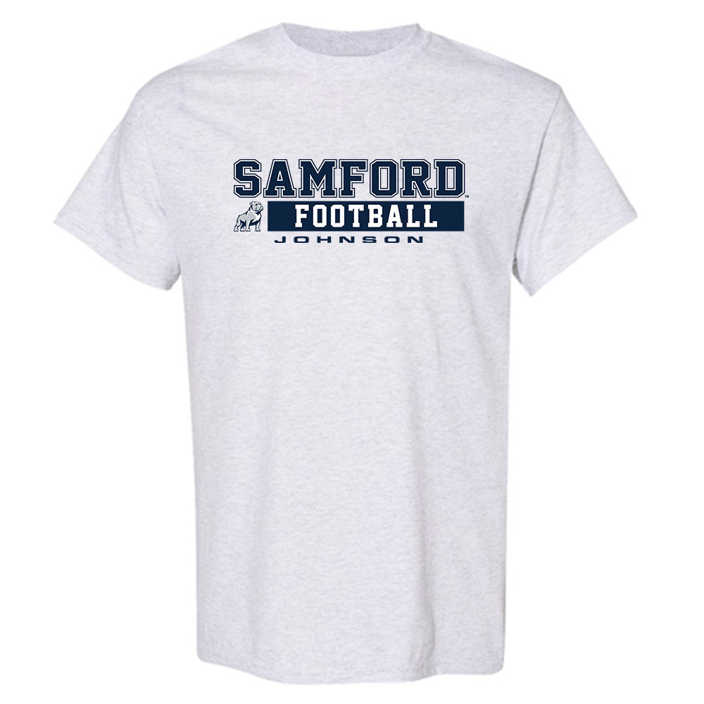 Samford - NCAA Football : Duncan Johnson - Classic Fashion Shersey T-Shirt-0