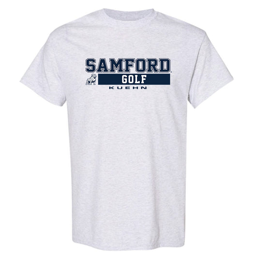 Samford - NCAA Men's Golf : Taylor Kuehn - Classic Fashion Shersey T-Shirt-0