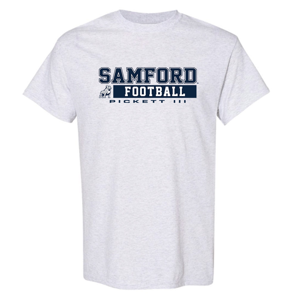 Samford - NCAA Football : Sam Pickett III - Classic Fashion Shersey T-Shirt-0