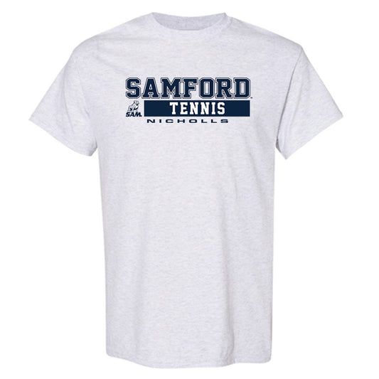 Samford - NCAA Men's Tennis : Darcy Nicholls - Classic Fashion Shersey T-Shirt-0