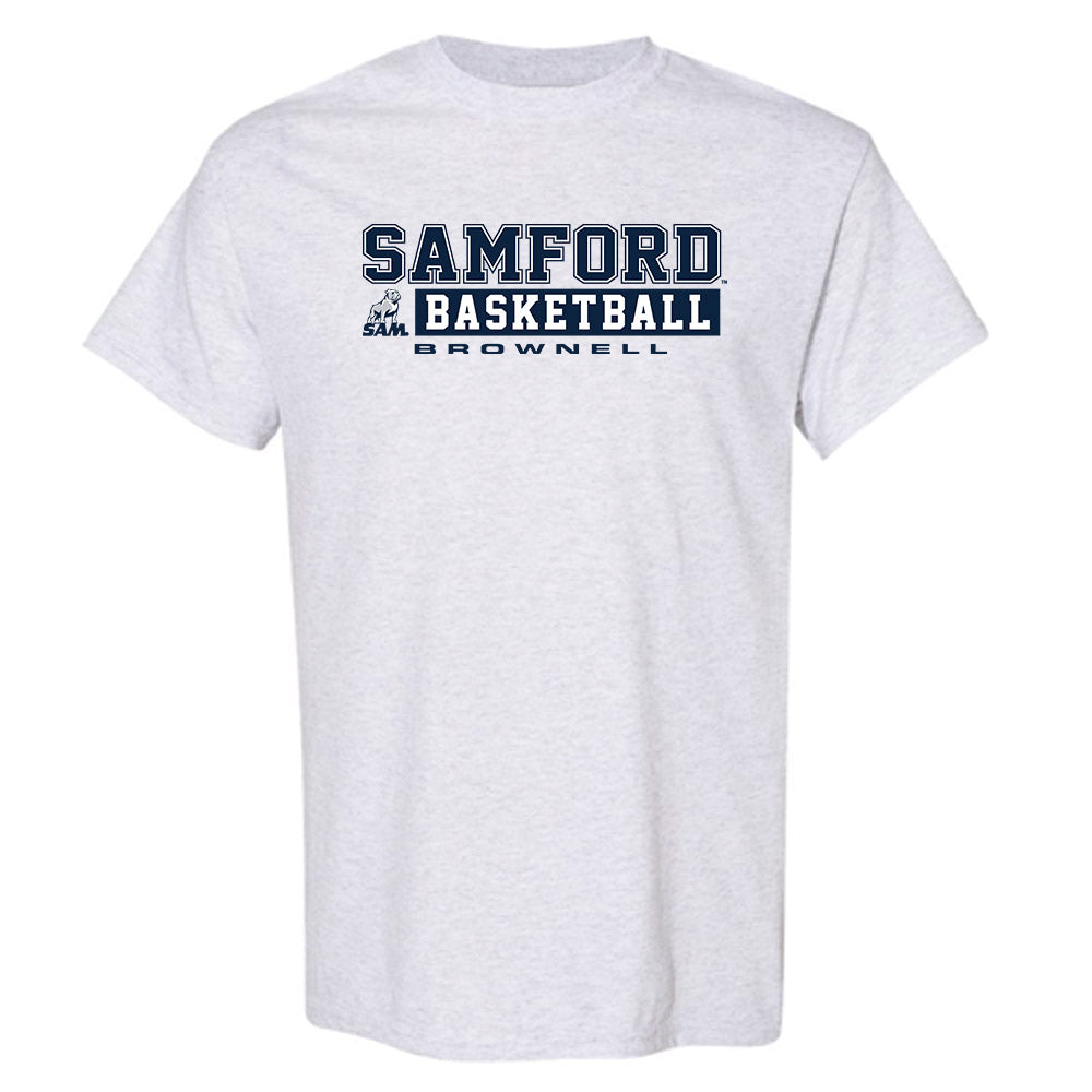 Samford - NCAA Men's Basketball : Jaden Brownell - Classic Fashion Shersey T-Shirt-0