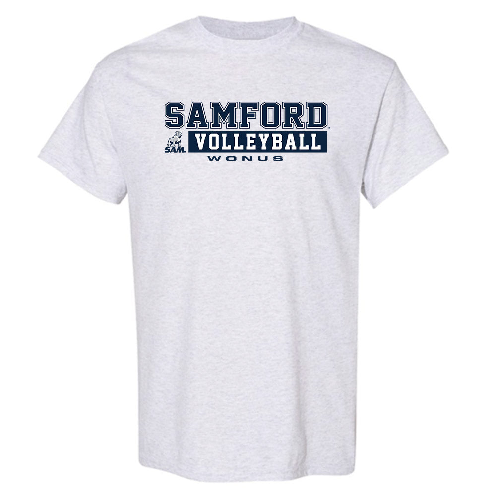 Samford - NCAA Women's Volleyball : Kate Wonus - T-Shirt