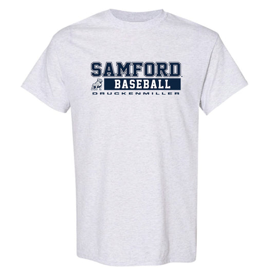 Samford - NCAA Baseball : Drew Druckenmiller - Classic Fashion Shersey T-Shirt-0