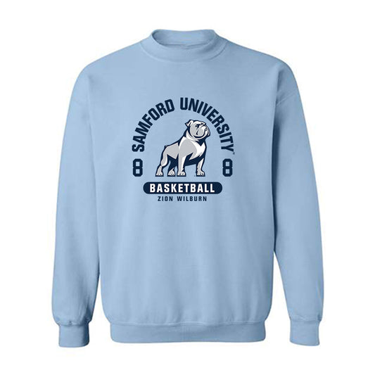 Samford - NCAA Men's Basketball : Zion Wilburn - Classic Fashion Shersey Crewneck Sweatshirt