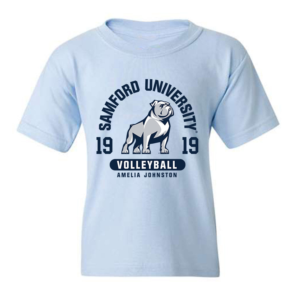 Samford - NCAA Women's Volleyball : Amelia Johnston - Youth T-Shirt