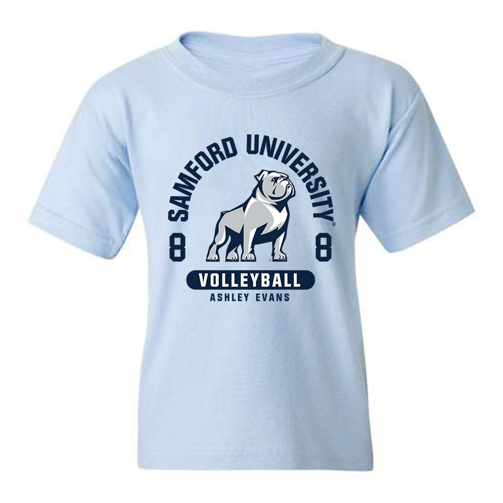 Samford - NCAA Women's Volleyball : Ashley Evans - Youth T-Shirt Classic Fashion Shersey