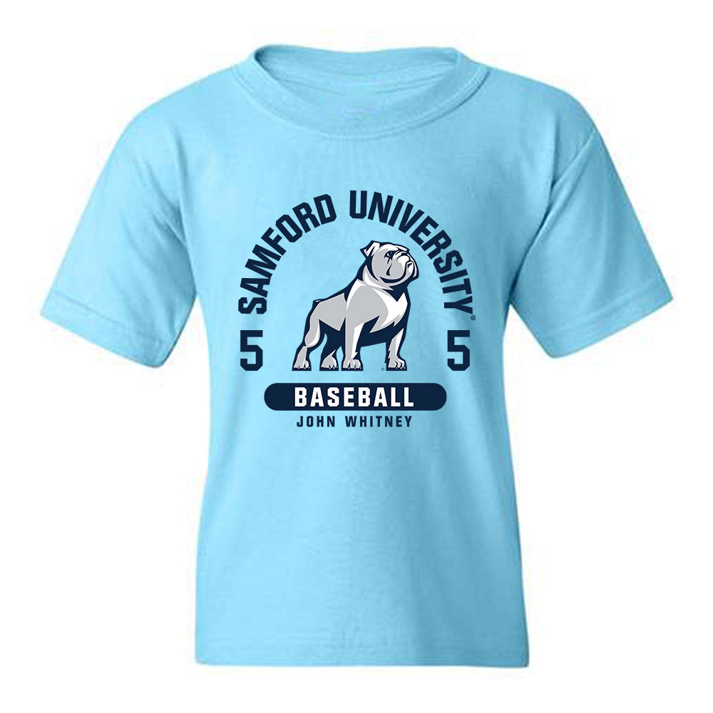 Samford - NCAA Baseball : John Whitney - Classic Fashion Shersey Youth T-Shirt-0