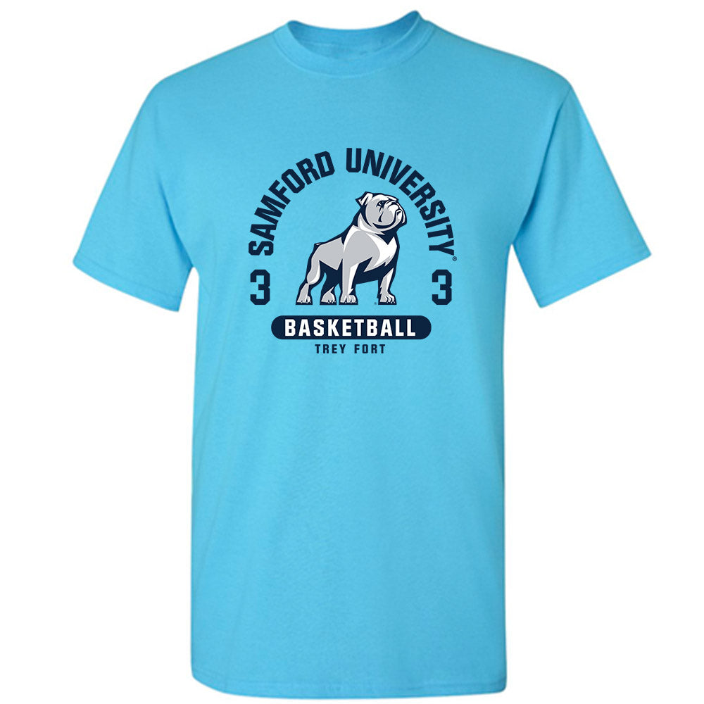 Samford - NCAA Men's Basketball : Trey Fort - Classic Fashion Shersey T-Shirt-0