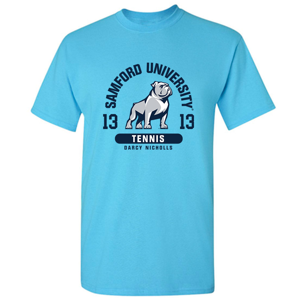 Samford - NCAA Men's Tennis : Darcy Nicholls - Classic Fashion Shersey T-Shirt-0