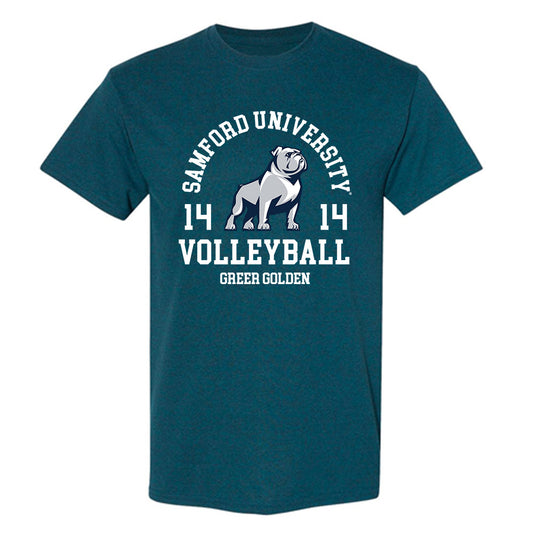Samford - NCAA Women's Volleyball : Greer Golden - Classic Fashion Shersey T-Shirt