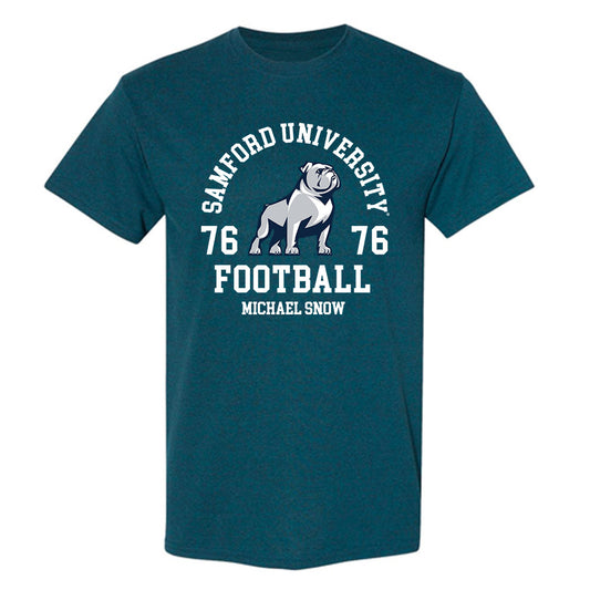 Samford - NCAA Football : Michael Snow - Classic Fashion Shersey T-Shirt-0