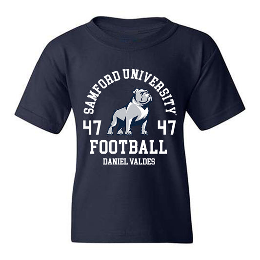 Samford - NCAA Football : Daniel Valdes - Classic Fashion Shersey Youth T-Shirt-0