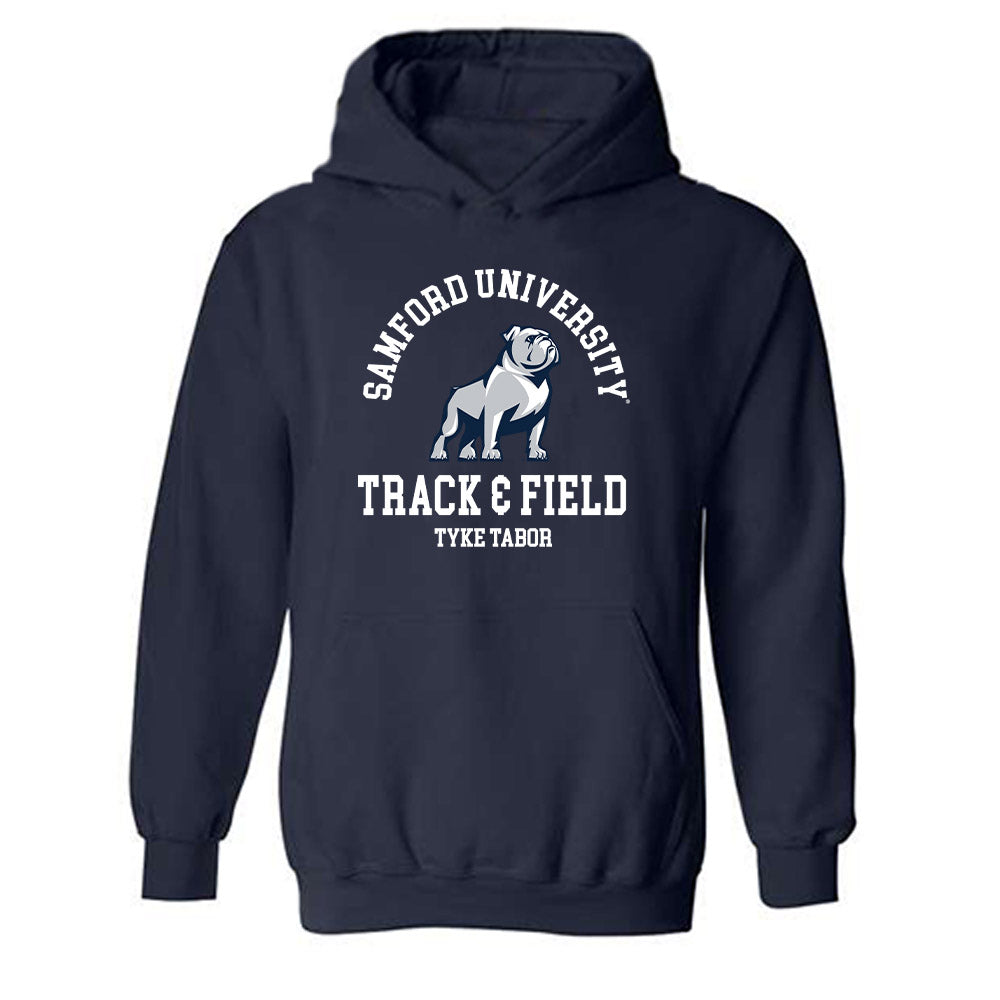 Samford - NCAA Men's Track & Field : Tyke Tabor - Classic Fashion Shersey Hooded Sweatshirt