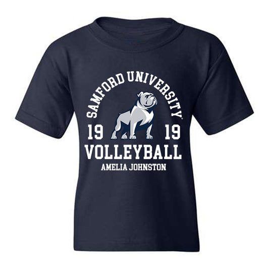 Samford - NCAA Women's Volleyball : Amelia Johnston - Youth T-Shirt