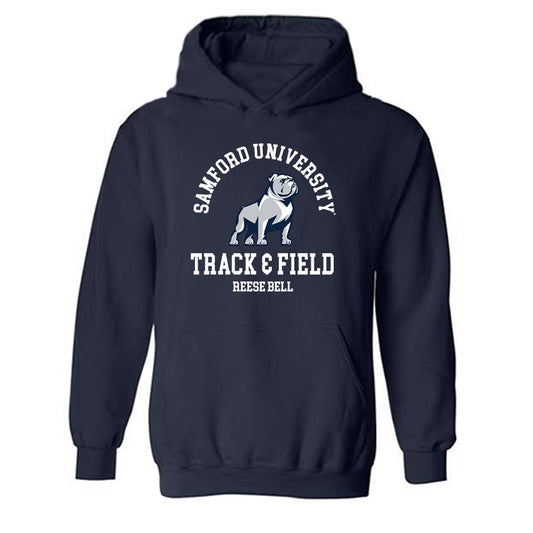 Samford - NCAA Men's Track & Field : Reese Bell - Classic Fashion Shersey Hooded Sweatshirt