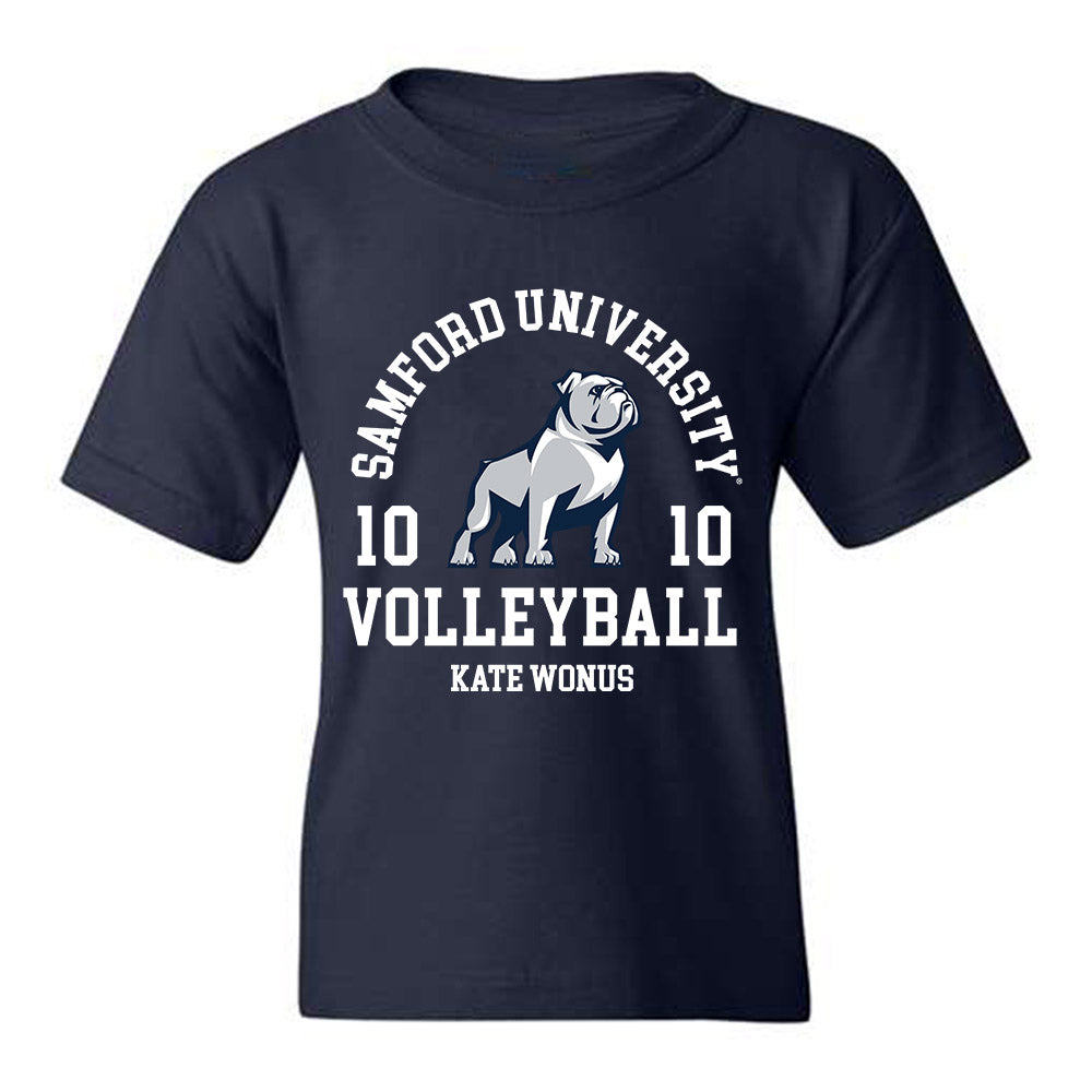 Samford - NCAA Women's Volleyball : Kate Wonus - Youth T-Shirt