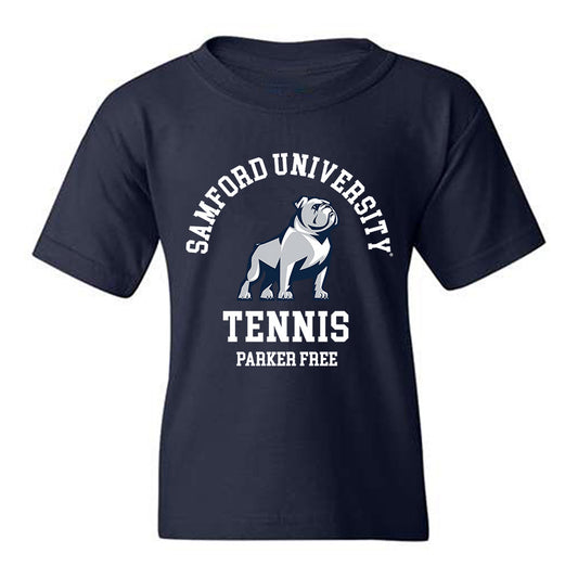 Samford - NCAA Men's Tennis : Parker Free - Classic Fashion Shersey Youth T-Shirt-0