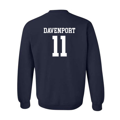Samford - NCAA Men's Basketball : Cooper Davenport - Classic Shersey Crewneck Sweatshirt-1