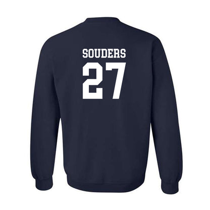 Samford - NCAA Baseball : Jake Souders - Classic Shersey Crewneck Sweatshirt-1
