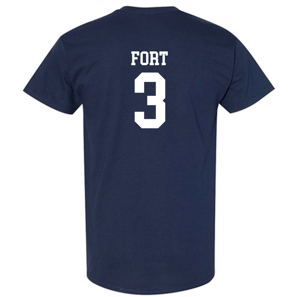 Samford - NCAA Men's Basketball : Trey Fort - Classic Shersey T-Shirt-1